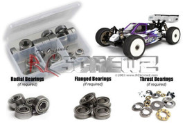 RCScrewZ Metal Shielded Bearing Kit hot037b for Hot Bodies D815 V2 Nitro - £39.52 GBP