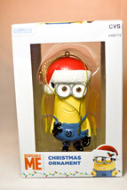 Kurt Adler: Minion with Red Santa Hat - Dispicable Me - 2017 Ornament - $19.39
