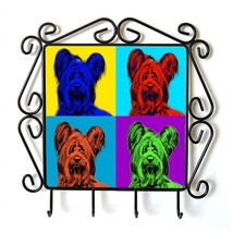 Skye terrier- clothes hanger with an image of a dog. Collection. Andy Warhol Sty - £15.97 GBP