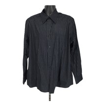 Claiborne Axcess Mens Stripe Long Sleeve Casual Shirt - $19.99