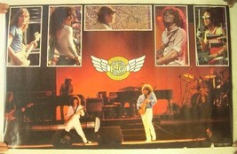 REO Speedwagon Poster REOSpeedwagon Band Shot Collage Concert Vintage - £70.69 GBP