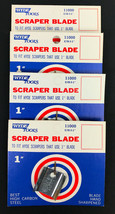 Hyde Tools Lot of 4 Carbon Steel 1&quot; Scraper Replacement Blade #11000 - £8.97 GBP