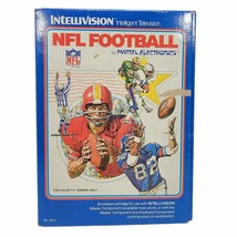 Intellivision NFL Football Complete W/ Box Manual Overlays Playbooks Tested - $15.73