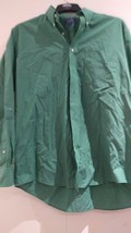Mens Tops - Principles Size XL Cotton Green Button Up Top - $10.80