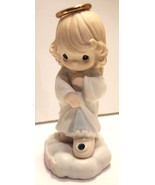 Precious Moments ANGEL May Birthstone Figure #261211  Green Rhinestone  ... - $14.92 CAD