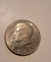 1983 D John Kennedy Half Dollar 50 Cent Jfk Circulated Vintage Coin Money - £11.78 GBP