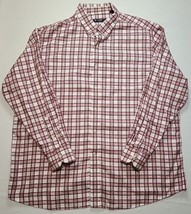 Daniel Cremieux Mens Size XXL Classics Plaid Button Down Light Flannel Shirt - £15.73 GBP