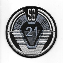 Stargate SG-1 TV Series Group 21 Logo Embroidered Patch UNUSED - £6.26 GBP