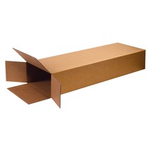 Tape Logic TLHD18645FOL Side Loading Boxes, 18" x 6" x 45", Kraft (Pack of 5) - £59.54 GBP