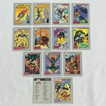 DC Comics Impel 1992 Series 1 Trading Card Lot of 13 Green Lantern Lex Luthor - £6.05 GBP