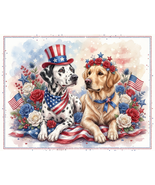 4TH Of July Dogs 100 PNG Clip-art Digital Download bundle commercial use - $2.99