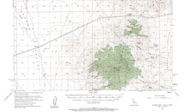 Clark Mtn. California-Nevada 1956 Topo Map Vintage USGS 15 Minute Topographic - £13.50 GBP