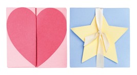 Sizzix Thinlits Dies By Kath Breen  Box Heart and Star Card - $15.61