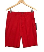 Walter Hagen Golf Shorts Mens 30 Positive Red Perfect 11 Collection Flat Front - £15.55 GBP