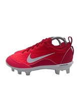 Nike Hyperdiamond 2 Pro Softball Cleats Zoom Red White Womens 8 - £29.95 GBP