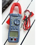 Digital Multimeter Tester AC DC Volt Ohm Amp Clamp Meter Auto Range LCD ... - $456.77 MXN