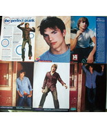 ASHTON KUTCHER ~ 52 Color and B&amp;W Clippings, Articles, PIN-UPS from 1998... - $14.83 CAD