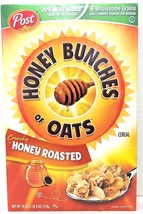 Post Honey Bunches Of Oats Breakfast Cereal, Crunchy Honey Roasted, 18 Oz - $12.86