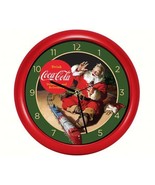 Coca-Cola Santa with Train Clock - £12.53 GBP