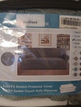 New Ivory Easy Stretch Loveseat Sofa Protect Cover SlipCover - $22.41