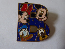 Disney Trading Pins 86608     Alphabet Collection 2011 - &#39;B&#39; - $9.50