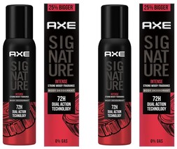 Axe Signature Intense Long Lasting Deodorant Bodyspray For Men 154ml (Pack of 2) - £24.30 GBP