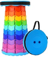Portable Telescopic Stool (Rainbow), Suitable for Fishing and Outdoor Ac... - $293.90 MXN