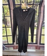 Women Gray Fiorlini International Cardigan - Medium Size - $20.45