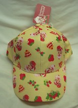 Vintage Style STRAWBERRY SHORTCAKE Adjustable BASEBALL HAT NEW w/ TAG 80&#39;s - $16.34