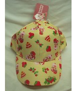Vintage Style STRAWBERRY SHORTCAKE Adjustable BASEBALL HAT NEW w/ TAG 80&#39;s - $22.34 CAD