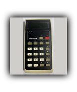 Vintage 70s Qualitron Space Age Calculator Standard Model 1442 + AC Adapter - £21.97 GBP