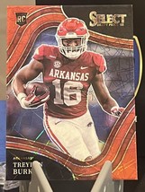 2022 Panini Select Draft Picks Field Level Red Lazer Treylon Burks RC #106 - £2.78 GBP