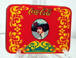 Coca-Cola Collectibles Vintage Playing Card Tin "Enjoy Coca-Cola" No Cards - £11.55 GBP