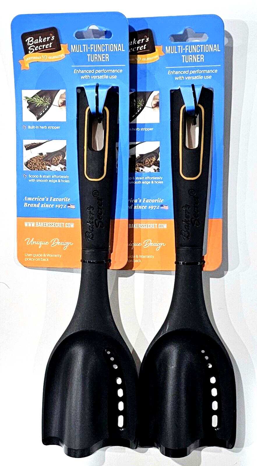 2 Pack Baker&#39;s Secret Multi Functional Turner Enhanced Performance Versa... - $25.99