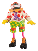 1992 Teenage Mutant Ninja Turtles Crazy Clownin&#39; Mike Bodacious Birthday Figure - £4.84 GBP