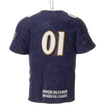 NFL Baltimore Ravens Team Jersey Holiday Christmas Tree Ornament - $15.00