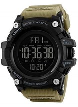 Military Digital Multi-Function Chronograph Sports Watch for Men and Boys - £26.28 GBP