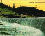 Color Oro Raggio Dam Sud Oregon Centrale Punto O 1911 DB Cartolina D8 - £4.02 GBP