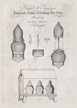 13556.Wall Decor Poster.Room Interior home design.Vintage Bee Hive invention - £12.94 GBP+