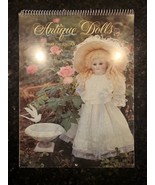 New Vintage ANTIQUE DOLLS CALENDAR from 1990 Maria Creswell Current Inc - £14.93 GBP
