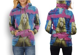 Britney Spears  Womens Graphic Zipper Hooded Hoodie - £27.42 GBP+