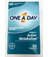 One A Day Women&#39;s Active Metabolism Multivitamin 50 Tablets 3/2026 - $655.06 MXN