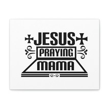  Jesus Praying Mama Acts 1:14 Cross Christian Wall Art Bible Ver - £56.33 GBP+