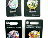 Disney Parks WDW Starbucks Discovery Series Set 4 Pins Epcot Studios MK ... - £67.04 GBP