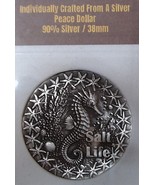 HOBO Salt Life Sea Horse Coral Reef Star Made From A REAL Morgan Silver ... - $64.99