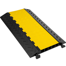 VEVOR 5 Channel Cable Protector Ramp, 1 Pack of 5 Channel, 18000 lbs Cap... - $39.99