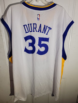 Adidas NBA Jersey Golden State Warriors Kevin Durant White sz M - £23.29 GBP