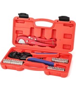 Icrimp Pc-Pc02Kit Pex Clamp Crimping Tool Kit With 1/2 Inch(20 Pack) And... - $809.16 MXN