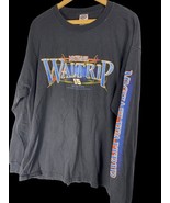 Michael Waltrip T Shirt Size XL Long Sleeve Vintage Black Graphic Mens N... - $40.04 CAD
