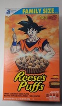 Dragon Ball Z Goku &amp; Cell Reese’s Puffs Cereal Limited Edition Sealed DBZ Box - £28.68 GBP